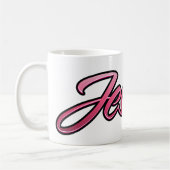 Jessica faded pink Tasse Teetasse Kaffeetasse Koffiemok (Links)