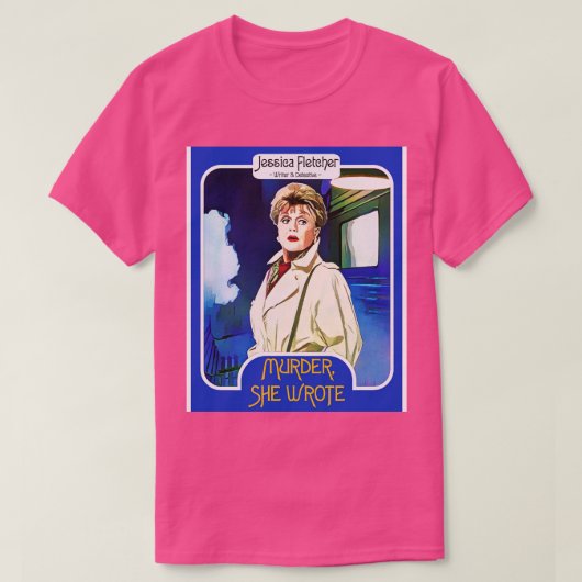 Jessica Fletcher handelde in moord Ze schreef Fan  T-shirt (Design voorkant)