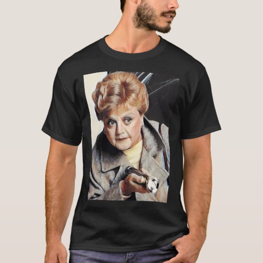 Jessica Fletcher, Murder She Wrote T-shirt (Voorkant)