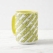 Jessica Gele Stijl Mok (Voorkant links)
