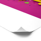 Jessica Happy Birthday" Perfect Poster (Hoek)