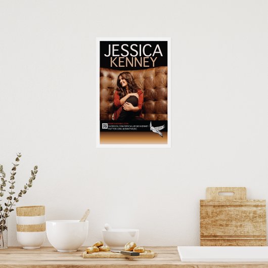 Jessica Kenney Poster (Keuken)