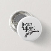 Jessica Le Jeaune Button (Voorkant /achterkant)