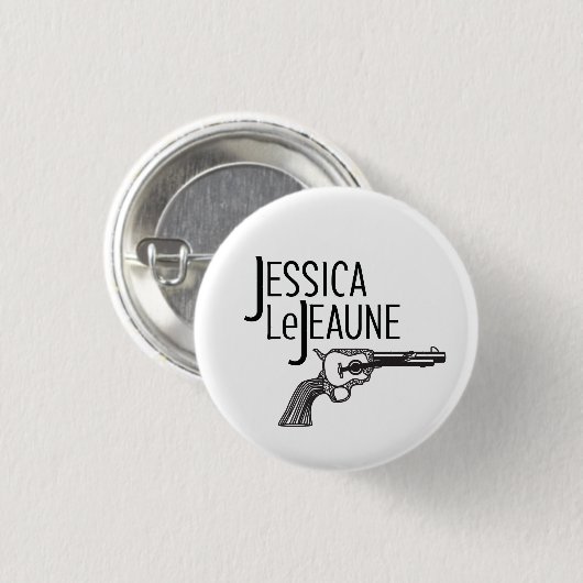 Jessica Le Jeaune Button (Voorkant /achterkant)