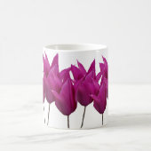  Jessica naam  roze tulp bloemen Koffiemok (Center)