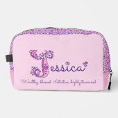 Jessica naam te beginnen met J meisjes Toilettasje (Voorkant)