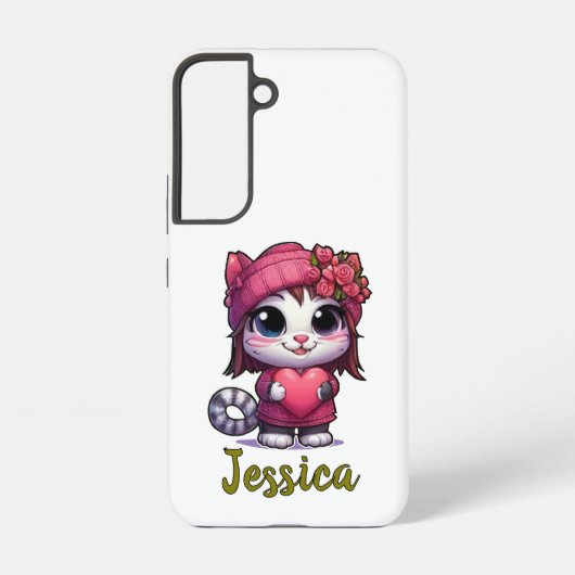 Jessica Samsung Galaxy Hoesje (Achterkant)
