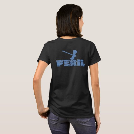 Jessica Squeedai - Peril Design T-shirt (Achterkant volledig)