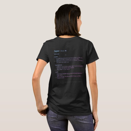 Jessica Squeedai T-shirt (Achterkant volledig)