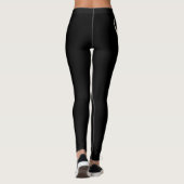 Jessica white gold Handwriting Hose Leggings (Achterkant)