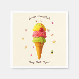 Jessica's Sweet Bash - Ice Cream Party Design Servet