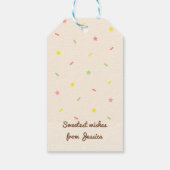 Jessica's Sweet Bash – Ijs cadeaukaartjes Cadeaulabel (Achterkant)