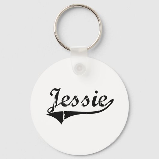 Jessie Classic Style Naam Sleutelhanger (Voorkant)