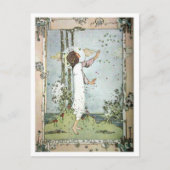 Jessie M. King - Butterflies All Blue Briefkaart (Voorkant)