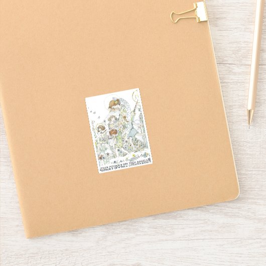 Jessie M. King Kleine Moeder van de Engelen Sticker (Notitieboek)