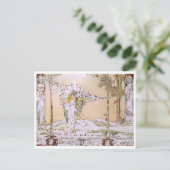 Jessie M. King - Loves Golden Dream Briefkaart (Staand voorkant)