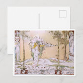 Jessie M. King - Loves Golden Dream Briefkaart (Voorkant / Achterkant)