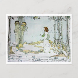Jessie M. King - The Woodland Briefkaart