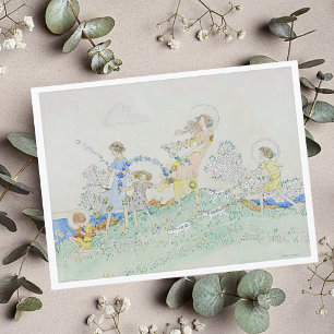 Jessie M. King Zomer Dag Ansichtkaart Briefkaart