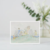 Jessie M. King Zomer Postkaart (Staand voorkant)