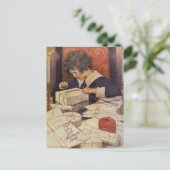 Jessie Wilcox Smith Child Wrapping Cadeaus Postc Briefkaart (Staand voorkant)