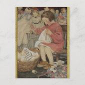 Jessie Wilcox Smith Commentaar van la Petite Abeil Briefkaart (Voorkant)