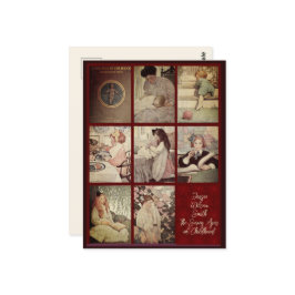 Jessie Wilcox Smith De zeven leeftijden van de kin Briefkaart
