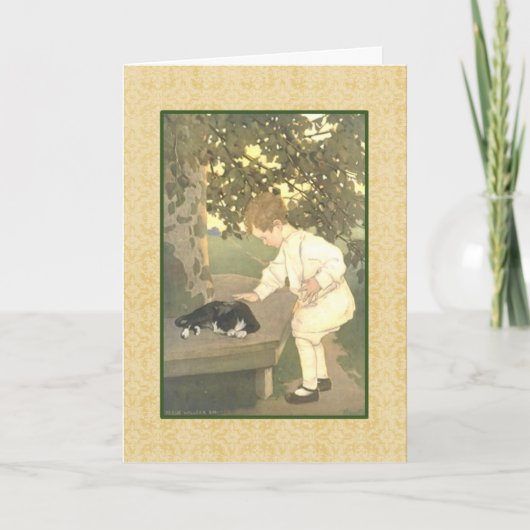 Jessie Wilcox Smith kunstwerk. Kaart (Voorkant)