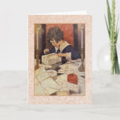 Jessie Wilcox Smith kunstwerk. Kaart (Voorkant)