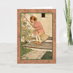 Jessie Wilcox Smith kunstwerk. Kaart
