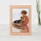 Jessie Wilcox Smith kunstwerk. Kaart (Voorkant)