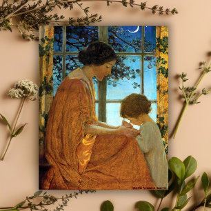 Jessie Wilcox Smith  Moederdag Kaart