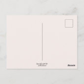 Jessie Wilcox Smith Paper Dolls Briefkaart (Achterkant)