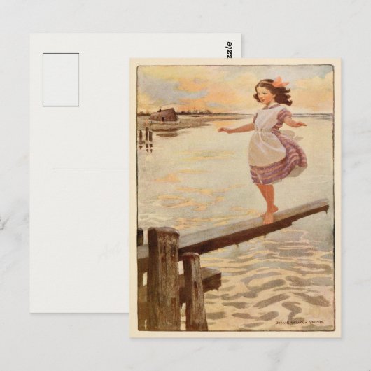 Jessie Willcox Smith Briefkaart Illustratie (Voorkant / Achterkant)
