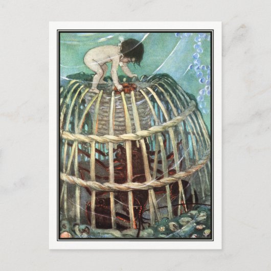 Jessie Willcox Smith - De Water-Babies Briefkaart (Voorkant)