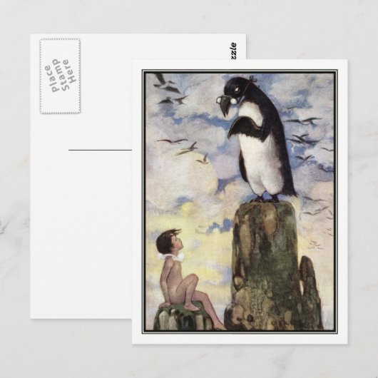 Jessie Willcox Smith - De Water-Babies Briefkaart (Voorkant / Achterkant)