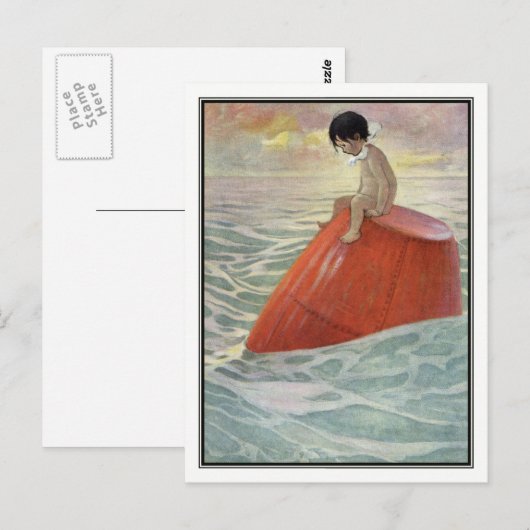 Jessie Willcox Smith - De Water-Babies Briefkaart (Voorkant / Achterkant)
