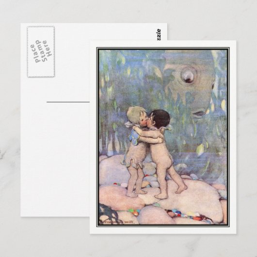 Jessie Willcox Smith - De Water-Babies Briefkaart (Voorkant / Achterkant)