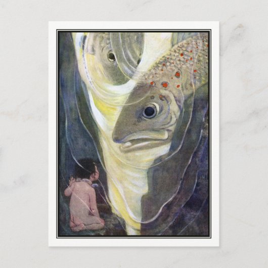 Jessie Willcox Smith - De Water-Babies Briefkaart (Voorkant)