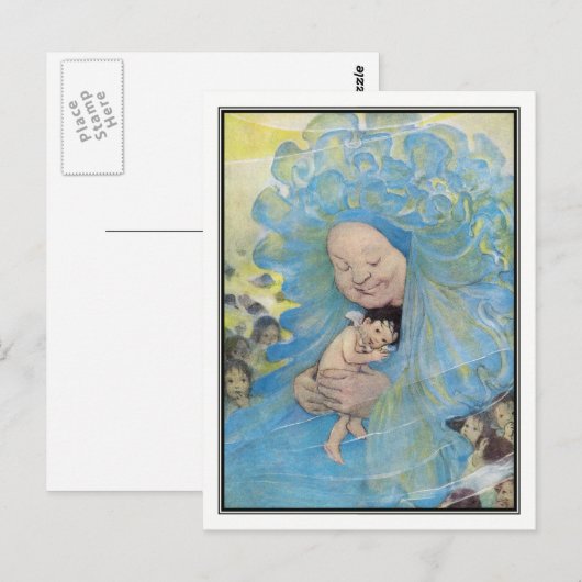Jessie Willcox Smith - De Water-Babies Briefkaart (Voorkant / Achterkant)