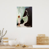 Jessie Willcox Smith - Diamond en de Noordwind Poster (Keuken)