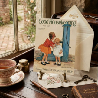 Jessie Willcox Smith Good Housekeeping juli 1927 Briefkaart