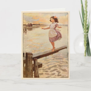 Jessie Willcox Smith Greeting Card Illustration Kaart