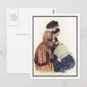 Jessie Willcox Smith - Jo en Beth Briefkaart (Voorkant / Achterkant)