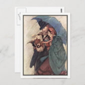 Jessie Willcox Smith - Jo en Professor Bhaer Briefkaart (Voorkant / Achterkant)