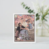 Jessie Willcox Smith - Laurie en Amy Briefkaart (Staand voorkant)