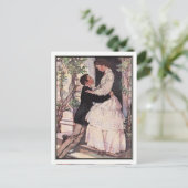 Jessie Willcox Smith - Laurie en Jo Briefkaart (Staand voorkant)