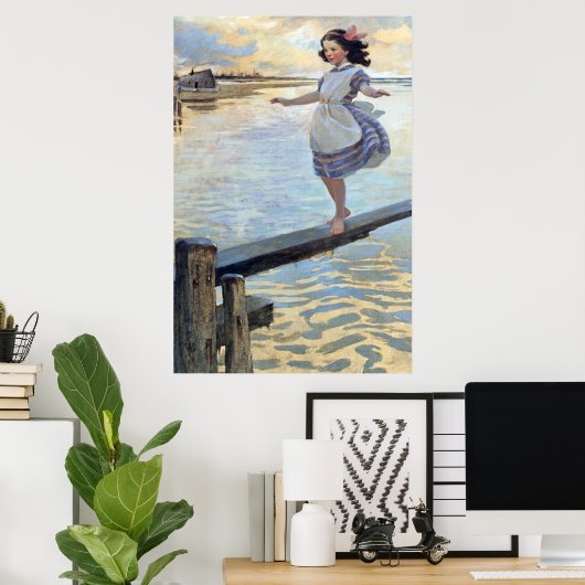 Jessie Willcox Smith - Little Em'ly Poster (Thuiskantoor)