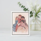 Jessie Willcox Smith - Meg, Jo, Beth en Amy Briefkaart (Staand voorkant)