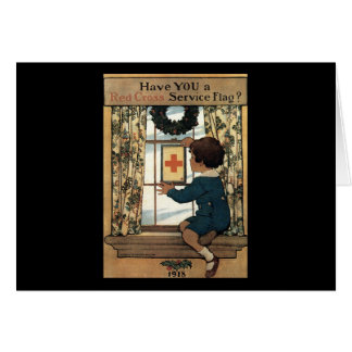 Jessie Willcox Smith Red Cross Service Flag